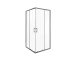 Душевой уголок Good Door Lite ЛТ00034 80x80 см профиль оружейная сталь матовая стекло прозрачное