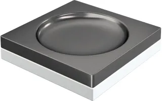 Мыльница Boheme Qubic 10960-GM графит матовый