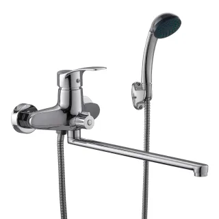 Смеситель для ванны и душа PLStart PD22001 хром