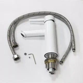 Смеситель для раковины Comforty FC018A-CKBT белый Смеситель для раковины Comforty FC018A-CKBT белый