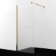 Душевая перегородка WasserKRAFT Rur 30W39BG-MG 90 см профиль золото стекло матовое