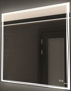 Зеркало с подсветкой и подогревом Art&Max Firenze 80см AM-Fir-800-800-DS-F-H Зеркало с подсветкой и подогревом Art&Max Firenze 80см AM-Fir-800-800-DS-F-H