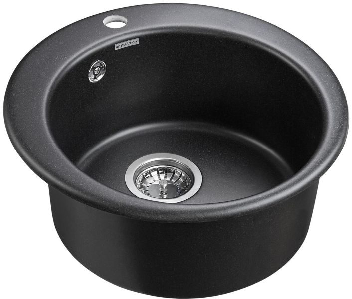 Мойка кухонная Paulmark Gelegen PM404800-BL чёрный Мойка кухонная Paulmark Gelegen PM404800-BL чёрный