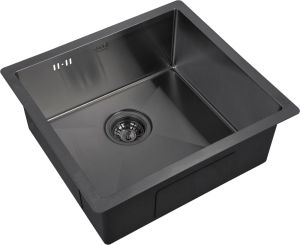 Мойка кухонная Zorg Inox PVD PVD 4844 GRAFIT