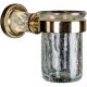 Стакан Boheme Murano Crystal золото 10904-CRST-G