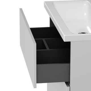 Тумба с раковиной Am.Pm Gem M90-FSX0802WG-WCC0802WG 80 см белый