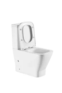 Унитаз напольный AQUAme AQM1005PRO безободковый белый