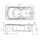 Акриловая ванна Aquanet Polo 170x80