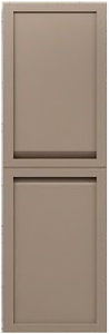 Шкаф подвесной Art&Max Platino 40x150см капучино матовый AM-Platino-1500-2A-SO-CM