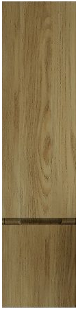 Шкаф подвесной Art&Max Techno 40x160см левый дуб мадейра янтарь AM-Techno-1600-AC-SO-LW674-L