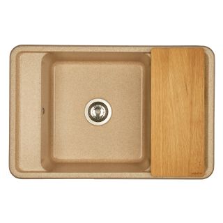 Мойка кухонная Акватон Беллис 78см песочный 1A725032BS220
