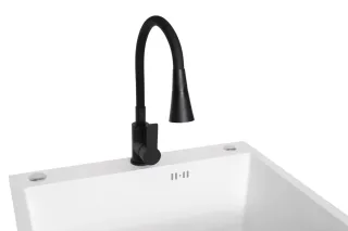 Смеситель для кухни Stella Polar Тулуза S3865-2 матовый черный Смеситель для кухни Stella Polar Тулуза S3865-2 матовый черный