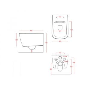 Унитаз Artceram A16 ASV003 05 00 белый