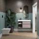Раковина Kerama Marazzi Cubo 90 R CU.wb.90rh Белая глянцевая