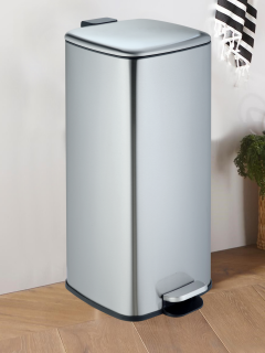 Педальное ведро Weltwasser BERG MT 30L 10000013412 Матовая сталь