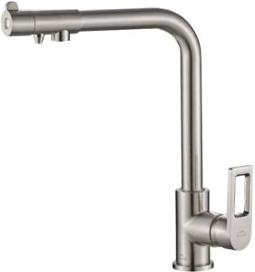 Смеситель для кухни ZORG Steel Hammer SH 572 SATIN