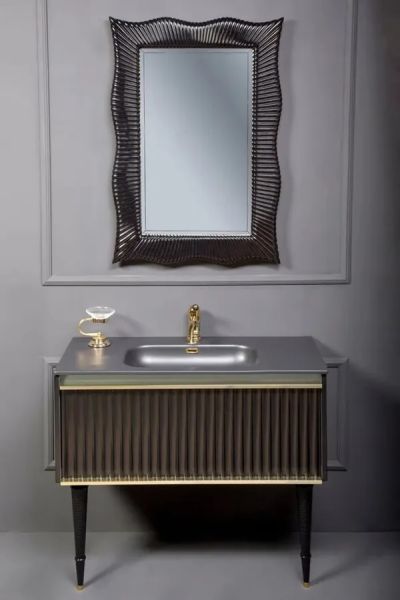 Ножки для тумбы Armadi Art Vallessi Avangarde 45см чёрный 848-B-45