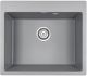 Мойка кухонная Paulmark Kante PM106052-GRM серый металлик Мойка кухонная Paulmark Kante PM106052-GRM серый металлик