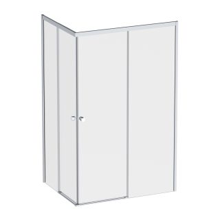 Душевой уголок Am.Pm X-joy W94G-403-120290-MТ1К 120x90 см без поддона хром матовый Душевой уголок Am.Pm X-joy W94G-403-120290-MТ1К 120x90 см без поддона хром матовый