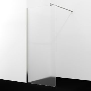 Душевая перегородка WasserKRAFT Rur 30W40BN-MG 120 см профиль никель стекло матовое