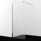 Душевая перегородка WasserKRAFT Rur 30W40BN-MG 120 см профиль никель стекло матовое