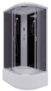 Душевая кабина Niagara NG-2510-14LP 120x80см серебро/тонированное