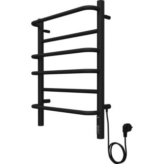 Полотенцесушитель электрический Terminus Евромикс 4670078557070 П6 45х60 см чёрный муар