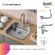 Кухонная мойка IDDIS Mate MAT49S0i77 49см сталь Кухонная мойка IDDIS Mate MAT49S0i77 49см сталь