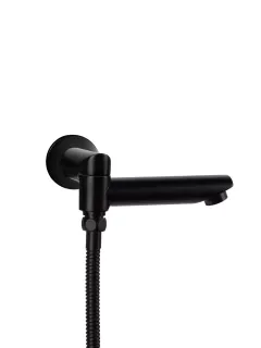 Душевой комплект Filarete Roun FL1026BL чёрный матовый