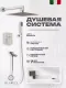 Душевой комплект Filarete Fing FL1040NK никель