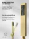 Душевой комплект Filarete Fing FL1043MG золото матовое