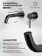Смеситель для раковины Filarete Roun FL4020BG графит
