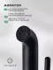 Смеситель для раковины Filarete Roun FL5020BL чёрный матовый