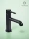 Смеситель для раковины Filarete Roun FL5020BL чёрный матовый
