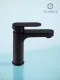 Смеситель для раковины Filarete Retta FL5030BL чёрный матовый