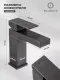 Смеситель для раковины Filarete Fing FL5040BG графит