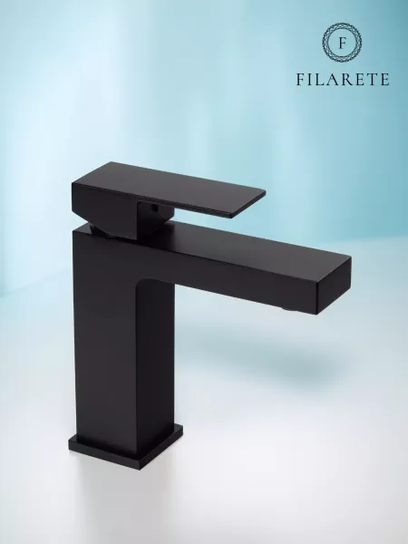 Смеситель для раковины Filarete Fing FL5040BL чёрный матовый