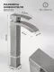 Смеситель для раковины Filarete Waterfall FL6010NK никель