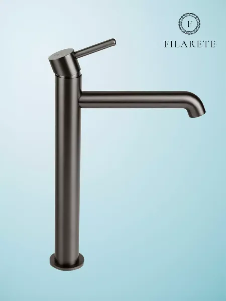 Смеситель для раковины Filarete Roun FL6020BG графит