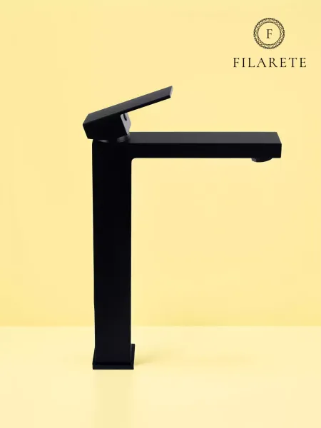 Смеситель для раковины Filarete Fing FL6040BL чёрный матовый