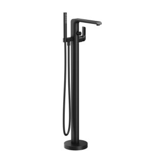 Напольный смеситель для ванны Ravak Flat FL X070441 чёрный матовый