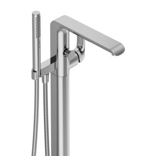 Напольный смеситель для ванны Ravak Flat FL X070440 хром