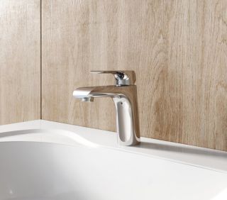 Смеситель для раковины Ravak Flat FL X070117 с донным клапаном хром