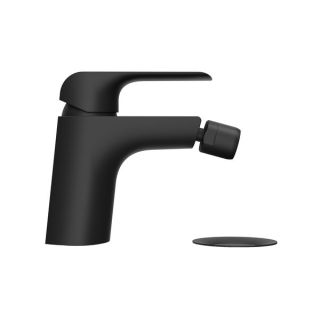 Смеситель для биде Ravak Flat X070178 с донным клапаном чёрный матовый