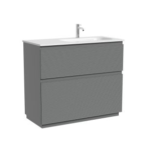 Тумба напольная под раковину Sancos Folk Floor FL100FRES правая 100 см Ergraut soft