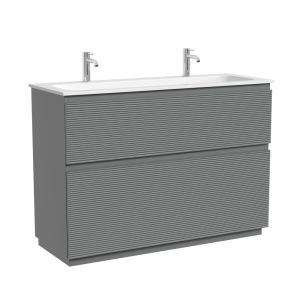 Тумба напольная под раковину Sancos Folk Floor FL120FES 120 см Ergraut soft