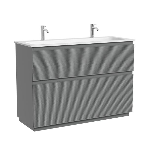 Тумба напольная под раковину Sancos Folk Floor FL120FES 120 см Ergraut soft