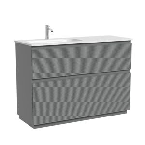 Тумба напольная под раковину Sancos Folk Floor FL120FLES левая 120 см Ergraut soft