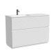 Тумба напольная под раковину Sancos Folk Floor FL120FLW левая 120 см Bianco