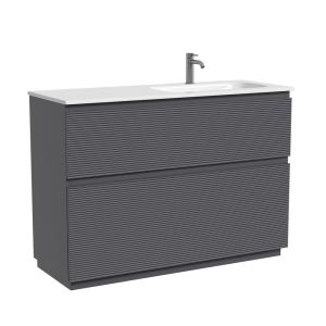 Тумба напольная под раковину Sancos Folk Floor FL120FRGS правая 120 см Grey soft